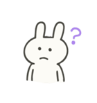 やる気のないゆるうさぎ（個別スタンプ：11）