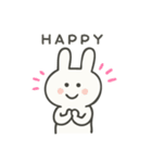 やる気のないゆるうさぎ（個別スタンプ：21）