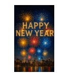 毎年使える！大人の年賀状【BIG】（個別スタンプ：14）