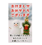 毎年使える！大人の年賀状【BIG】（個別スタンプ：16）