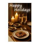 毎年使える！大人の年賀状【BIG】（個別スタンプ：28）