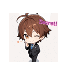 プチ男子の感情100%の日常！英語ver.2（個別スタンプ：16）