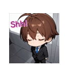 プチ男子の感情100%の日常！英語ver.2（個別スタンプ：20）