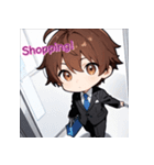 プチ男子の感情100%の日常！英語ver.2（個別スタンプ：24）