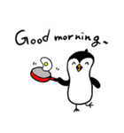 ペンギンもどきスタンプ （英語版）（個別スタンプ：1）