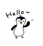 ペンギンもどきスタンプ （英語版）（個別スタンプ：2）