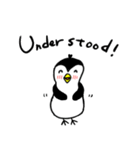 ペンギンもどきスタンプ （英語版）（個別スタンプ：4）