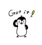 ペンギンもどきスタンプ （英語版）（個別スタンプ：5）