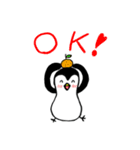 ペンギンもどきスタンプ （英語版）（個別スタンプ：7）
