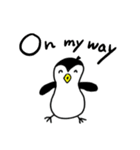 ペンギンもどきスタンプ （英語版）（個別スタンプ：9）