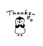 ペンギンもどきスタンプ （英語版）（個別スタンプ：11）