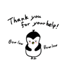 ペンギンもどきスタンプ （英語版）（個別スタンプ：13）