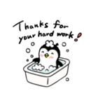 ペンギンもどきスタンプ （英語版）（個別スタンプ：18）