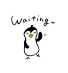 ペンギンもどきスタンプ （英語版）（個別スタンプ：21）