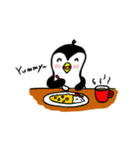 ペンギンもどきスタンプ （英語版）（個別スタンプ：24）