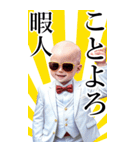 サングラスしたベイビーお正月【BIG】再販（個別スタンプ：31）