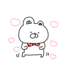 赤いくまちょん♡毎年使える年末年始♡再販（個別スタンプ：26）