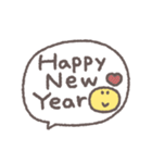 デカ文字年末年始◎手書き吹き出し#再販（個別スタンプ：14）