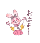 うさぎ頭のセーラー少女2（個別スタンプ：2）