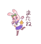 うさぎ頭のセーラー少女2（個別スタンプ：11）