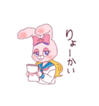 うさぎ頭のセーラー少女2（個別スタンプ：17）