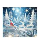 大人のクリスマス☆年末年始（個別スタンプ：8）