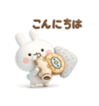 冬に使える3Dうさぺんだよ（個別スタンプ：12）