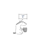 (AI生成ではなく)高齢者生成のスタンプ 4（個別スタンプ：9）