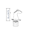 (AI生成ではなく)高齢者生成のスタンプ 4（個別スタンプ：13）