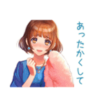 毎日使える★大人のお姉さんの気遣い（個別スタンプ：7）