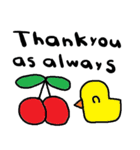 (nenerin日常スタンプ536英語気遣い)（個別スタンプ：34）