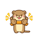 動く！コツメカワウソ♡お正月＆年末 再販（個別スタンプ：22）