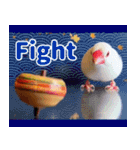 文鳥達の年末年始（個別スタンプ：7）