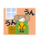 ずっと使える大人の優しい気遣い女の子 冬（個別スタンプ：18）