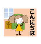 ずっと使える大人の優しい気遣い女の子 冬（個別スタンプ：23）