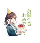 社畜ちゃん★年中使えるお仕事敬語（個別スタンプ：26）