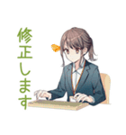 社畜ちゃん★年中使えるお仕事敬語（個別スタンプ：36）