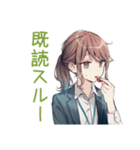 社畜ちゃん★年中使えるお仕事敬語（個別スタンプ：37）