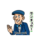 ヒッコリー・スコットのゴルフステッカー2（個別スタンプ：20）