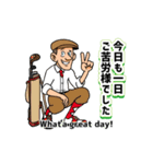 ヒッコリー・スコットのゴルフステッカー2（個別スタンプ：24）