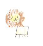 はじめてかいたどうぶつさん（個別スタンプ：2）