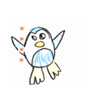 はじめてかいたどうぶつさん（個別スタンプ：4）