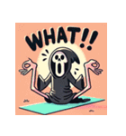 瞑想する死神（個別スタンプ：9）