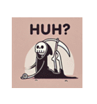 瞑想する死神（個別スタンプ：12）