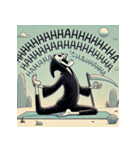 瞑想する死神（個別スタンプ：23）