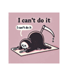 瞑想する死神（個別スタンプ：29）