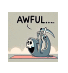 瞑想する死神（個別スタンプ：31）