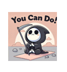 瞑想する死神（個別スタンプ：37）