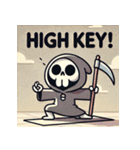 瞑想する死神（個別スタンプ：38）