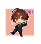 プチ男子の感情100%の日常！英語ver.3（個別スタンプ：6）